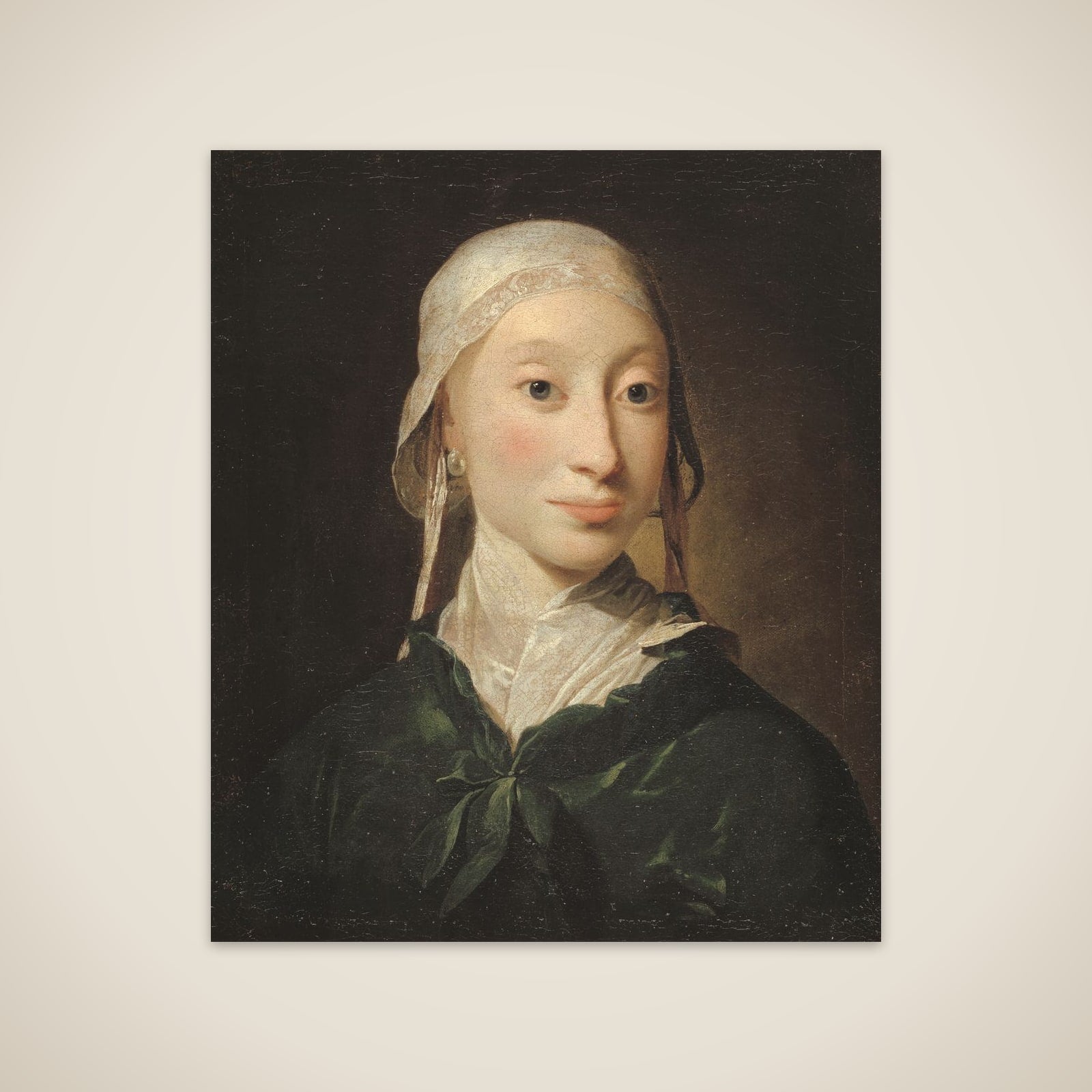 En holstensk pige unframed print