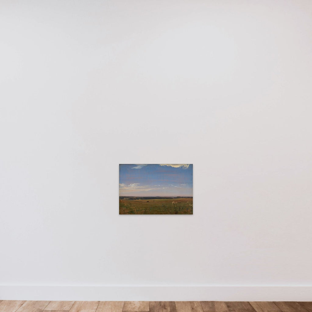 Udsigt mod herregården Beldringe unframed — shown to scale