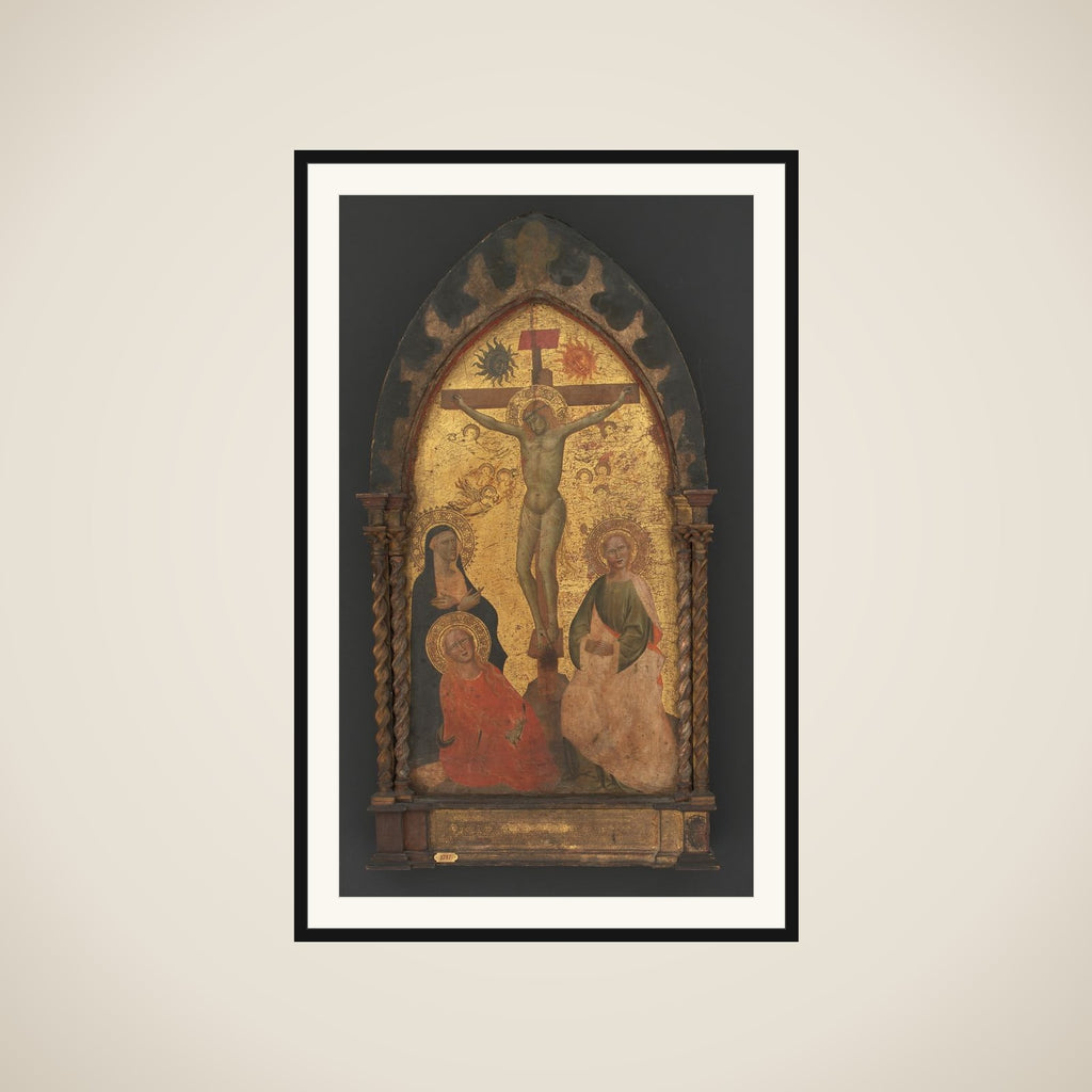 Kristus på korset med Jomfru Maria, Maria Magdalene og Johannes framed
