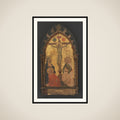 Kristus på korset med Jomfru Maria, Maria Magdalene og Johannes framed