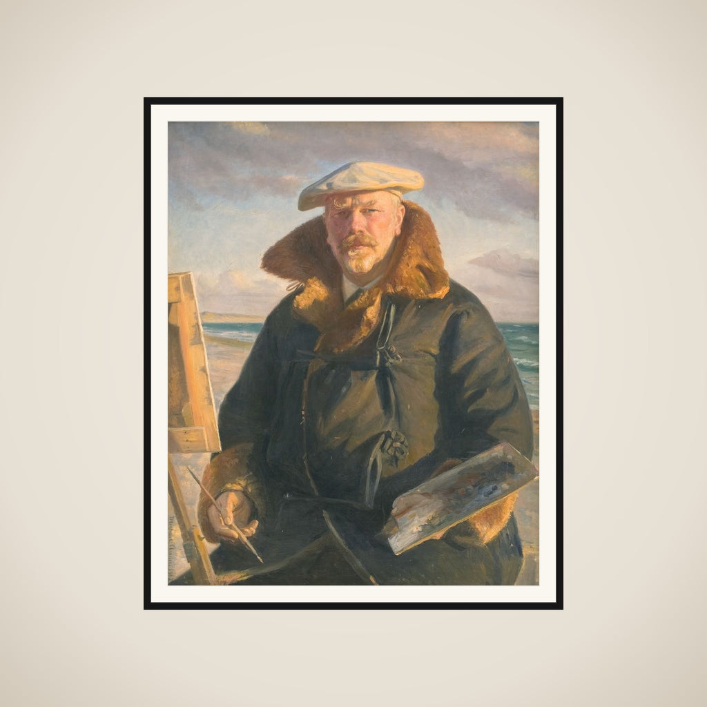 Selvportræt framed