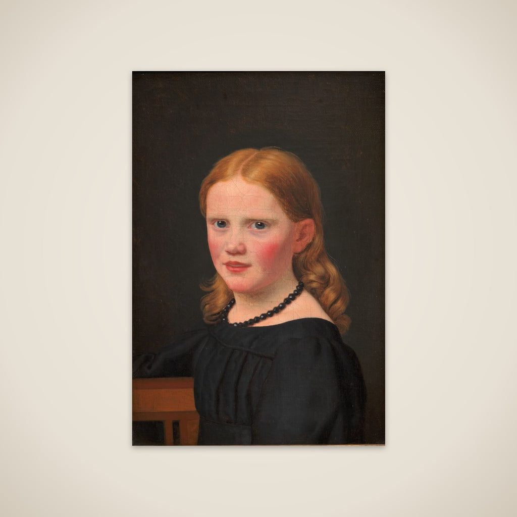 Kunstnerens datter Emilie unframed print