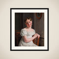 Julie Eckersberg, f. Juel, kunstnerens anden hustru framed
