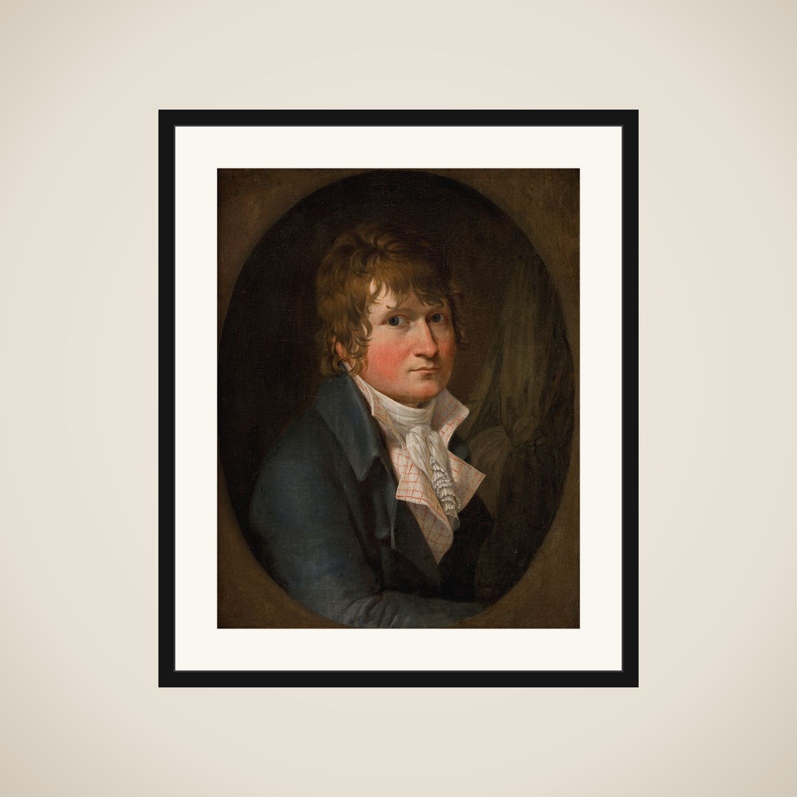 Selvportræt framed