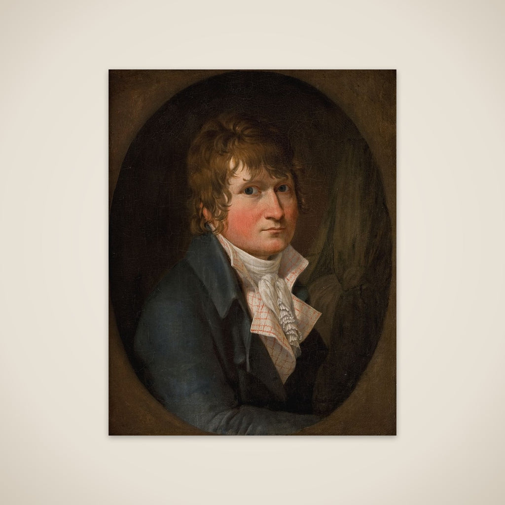 Selvportræt unframed print