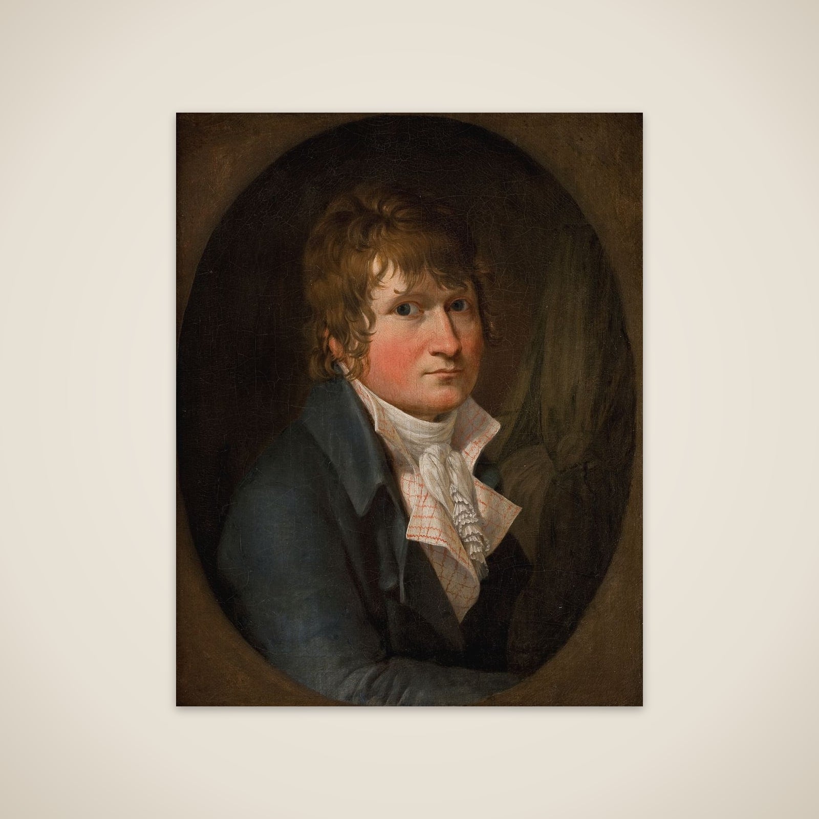 Selvportræt unframed print
