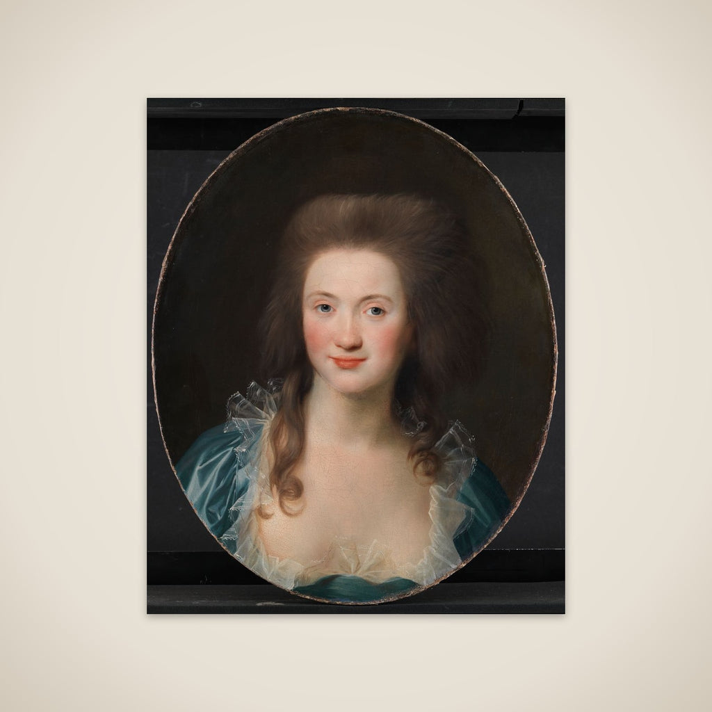 Susanne Elisabeth Holm, malerens første forlovede unframed print