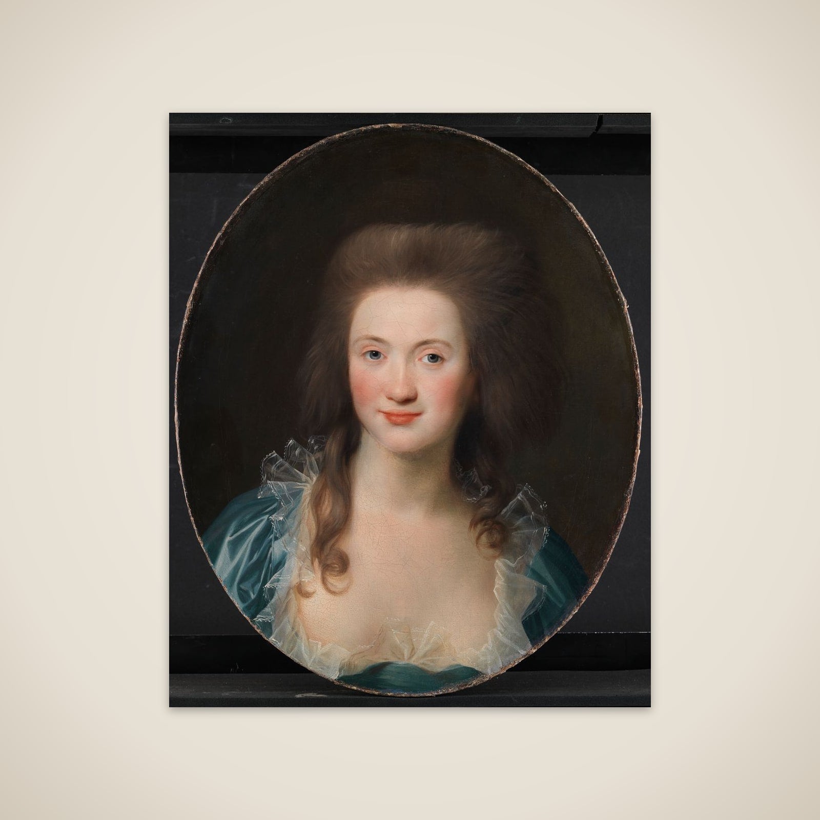 Susanne Elisabeth Holm, malerens første forlovede unframed print