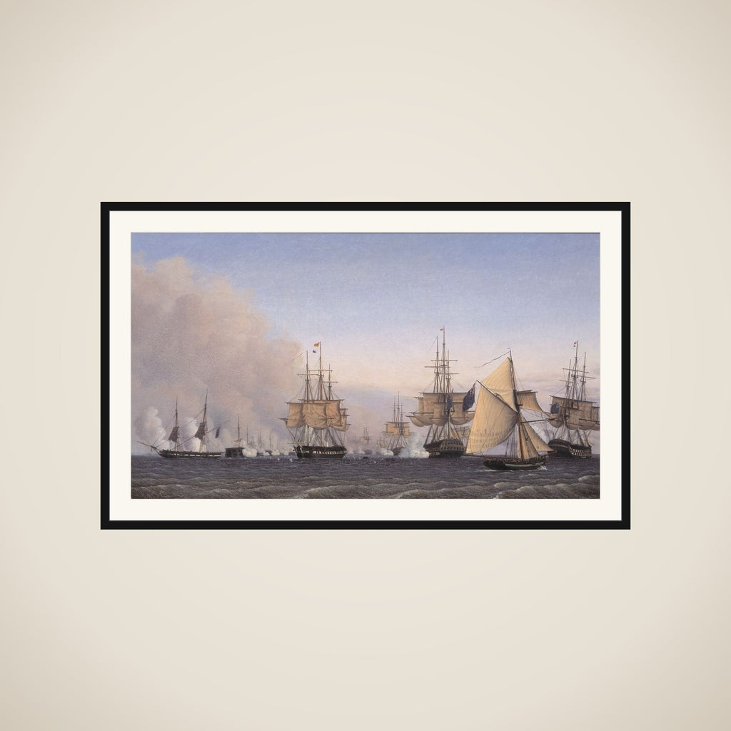 Slaget på Rheden den 2. april 1801 framed