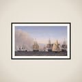 Slaget på Rheden den 2. april 1801 framed