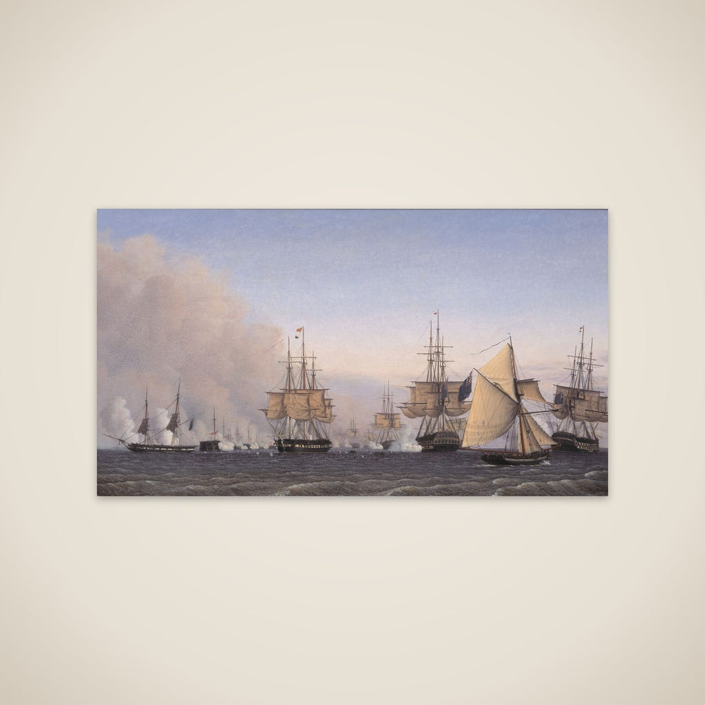 Slaget på Rheden den 2. april 1801 unframed print