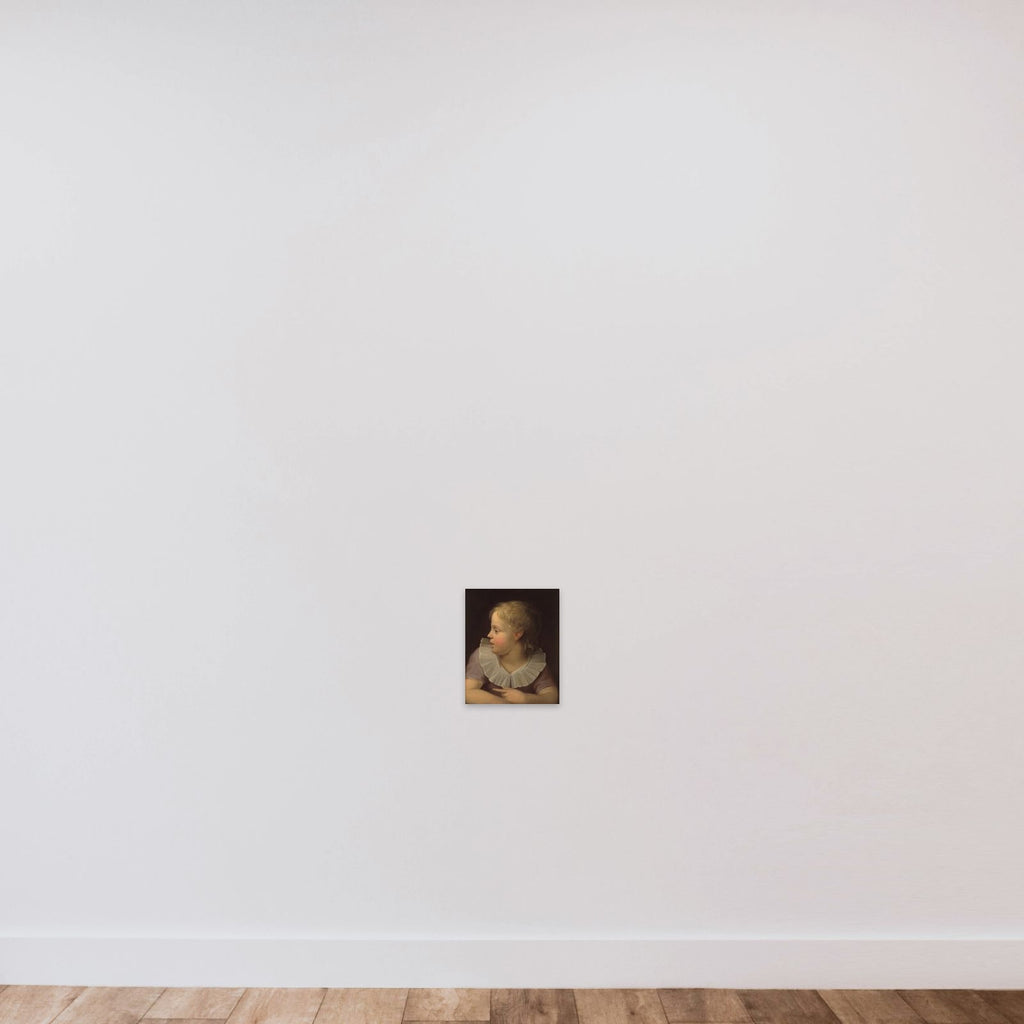 Maleren Jens Juels søn, Jens unframed — shown to scale