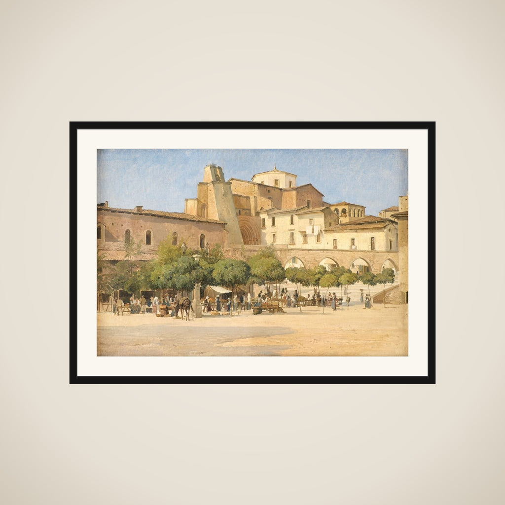 Torvet i Sulmona framed