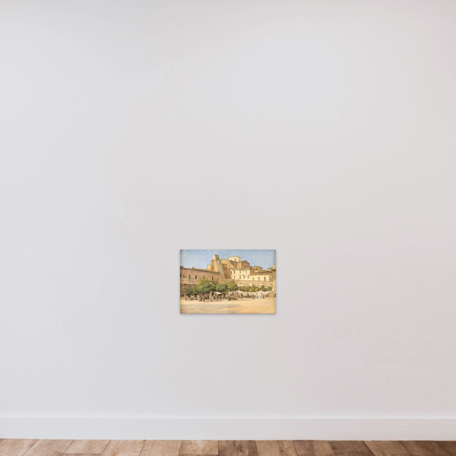 Torvet i Sulmona unframed — shown to scale