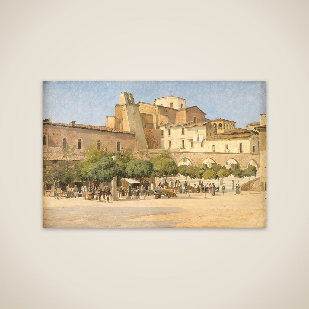 Torvet i Sulmona unframed print