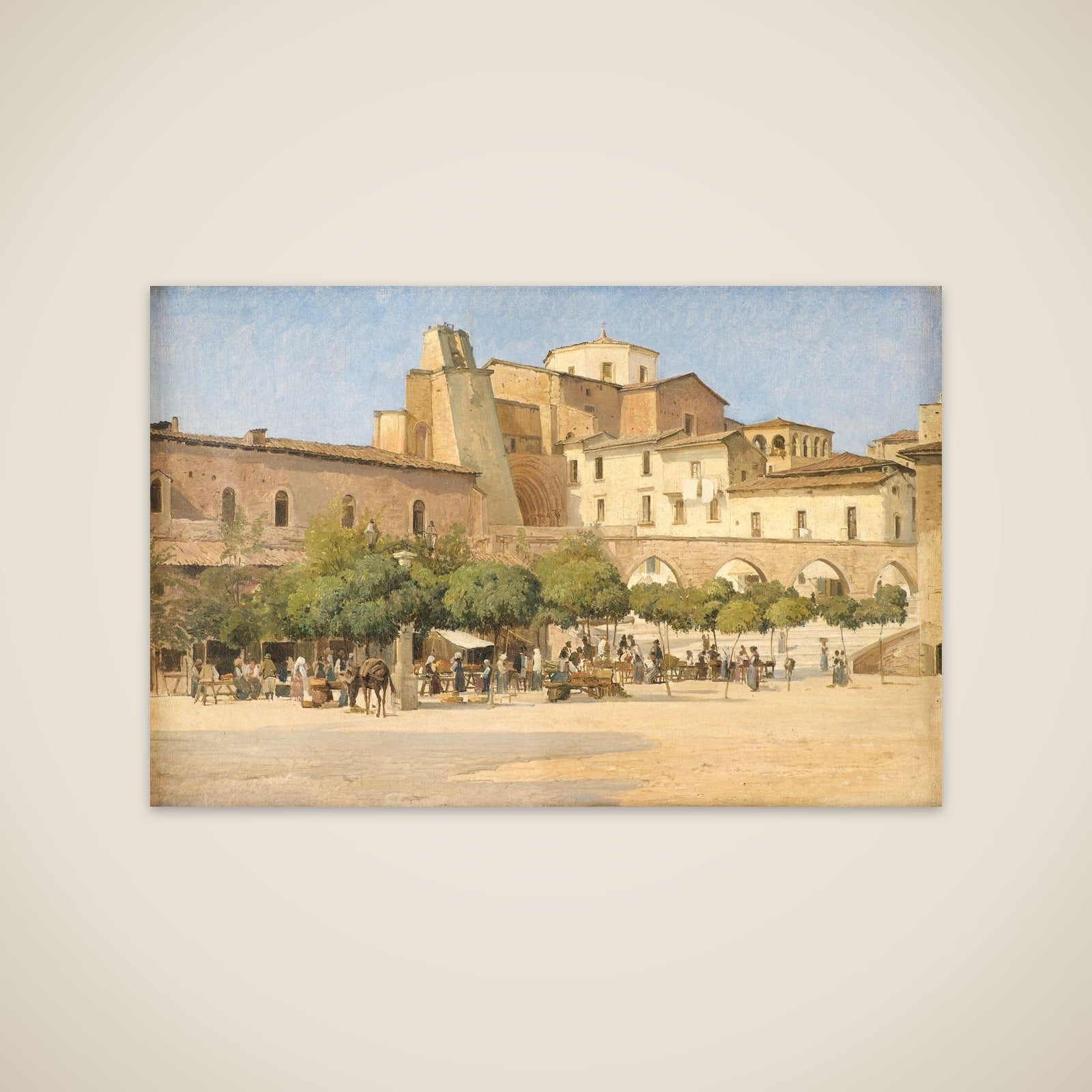 Torvet i Sulmona unframed print