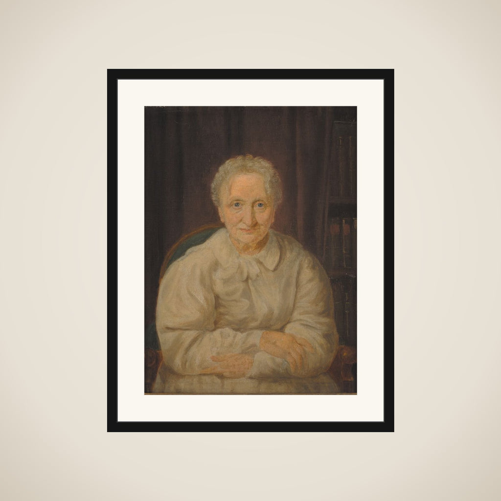 Forfatterinden Juliane Marie Jessen framed