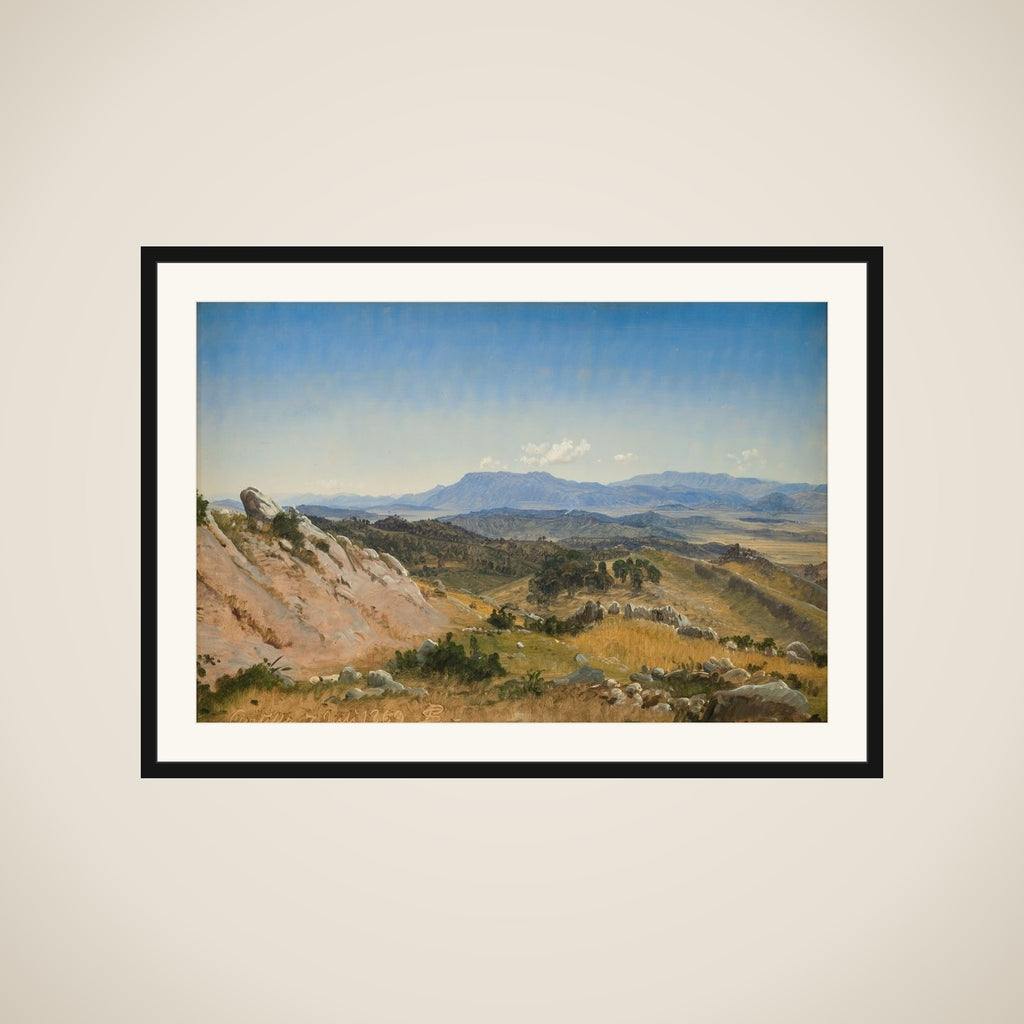 Landskab ved Civitella framed
