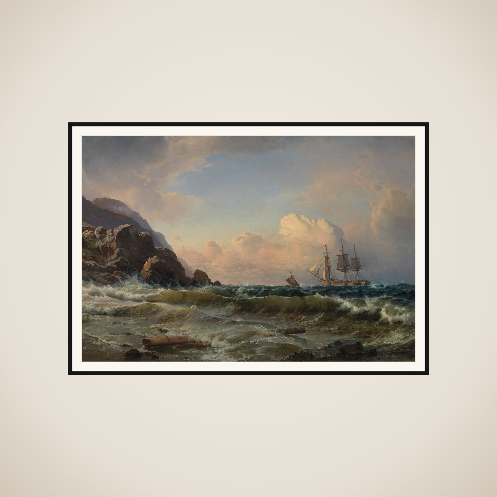 Norsk kystparti framed