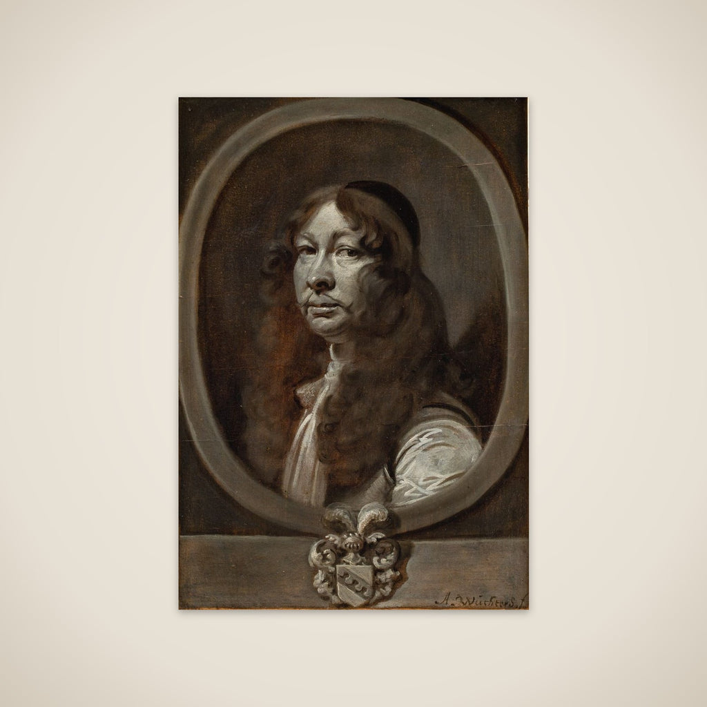 Heinrich von Delwig, svensk oberst unframed print