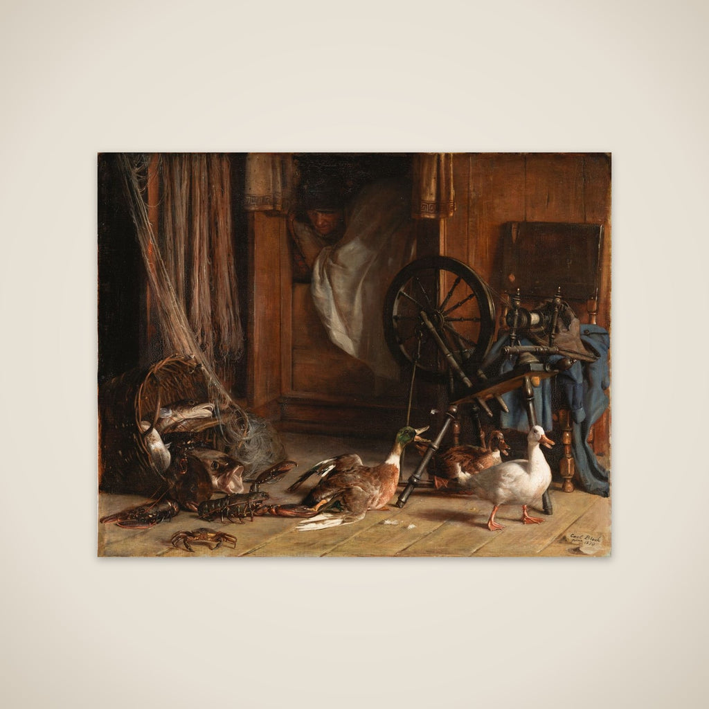 En forstyrret middagssøvn unframed print