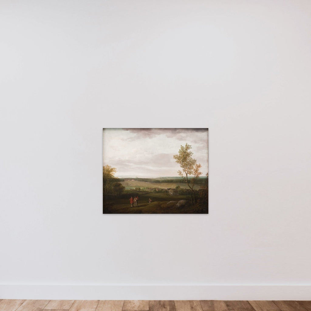 Prospekt af egnen om Jægerspris unframed — shown to scale
