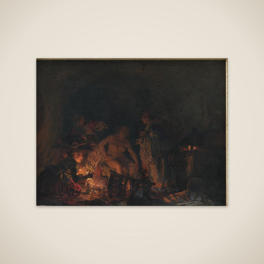 Leonora Christina undersøges i fængslet unframed print