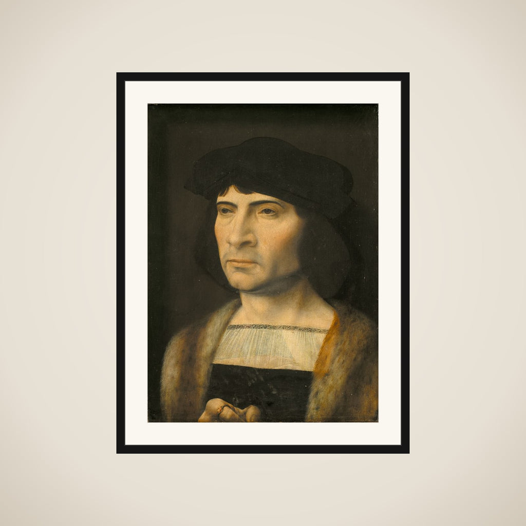 Mandsportræt framed