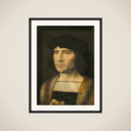 Mandsportræt framed