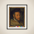 Mandsportræt framed