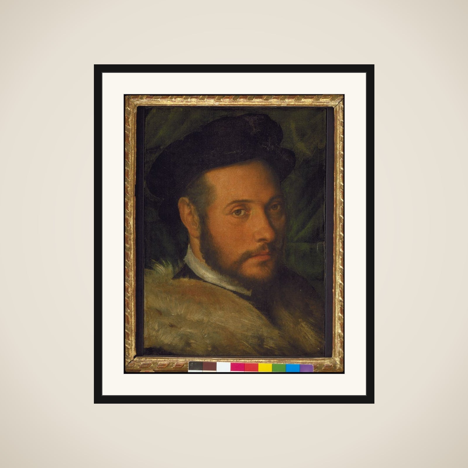 Mandsportræt framed