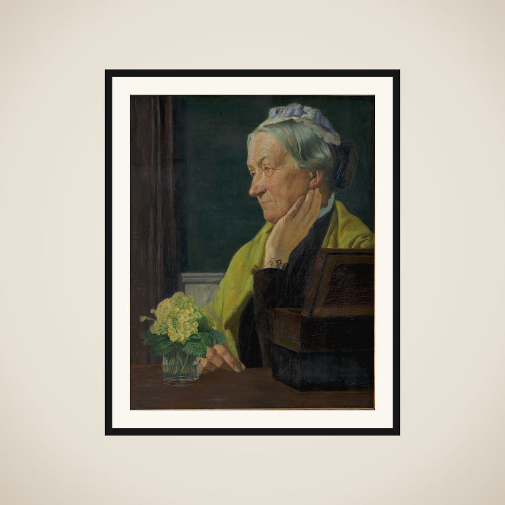 Ane Marie Rohde, f. Schmidt, kunstnerens moder framed