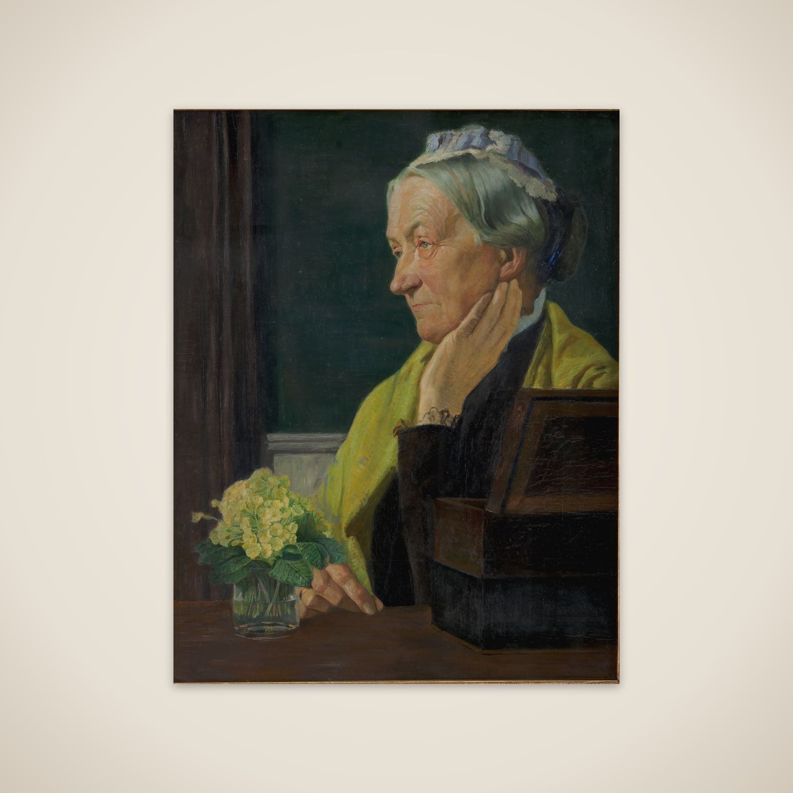 Ane Marie Rohde, f. Schmidt, kunstnerens moder unframed print