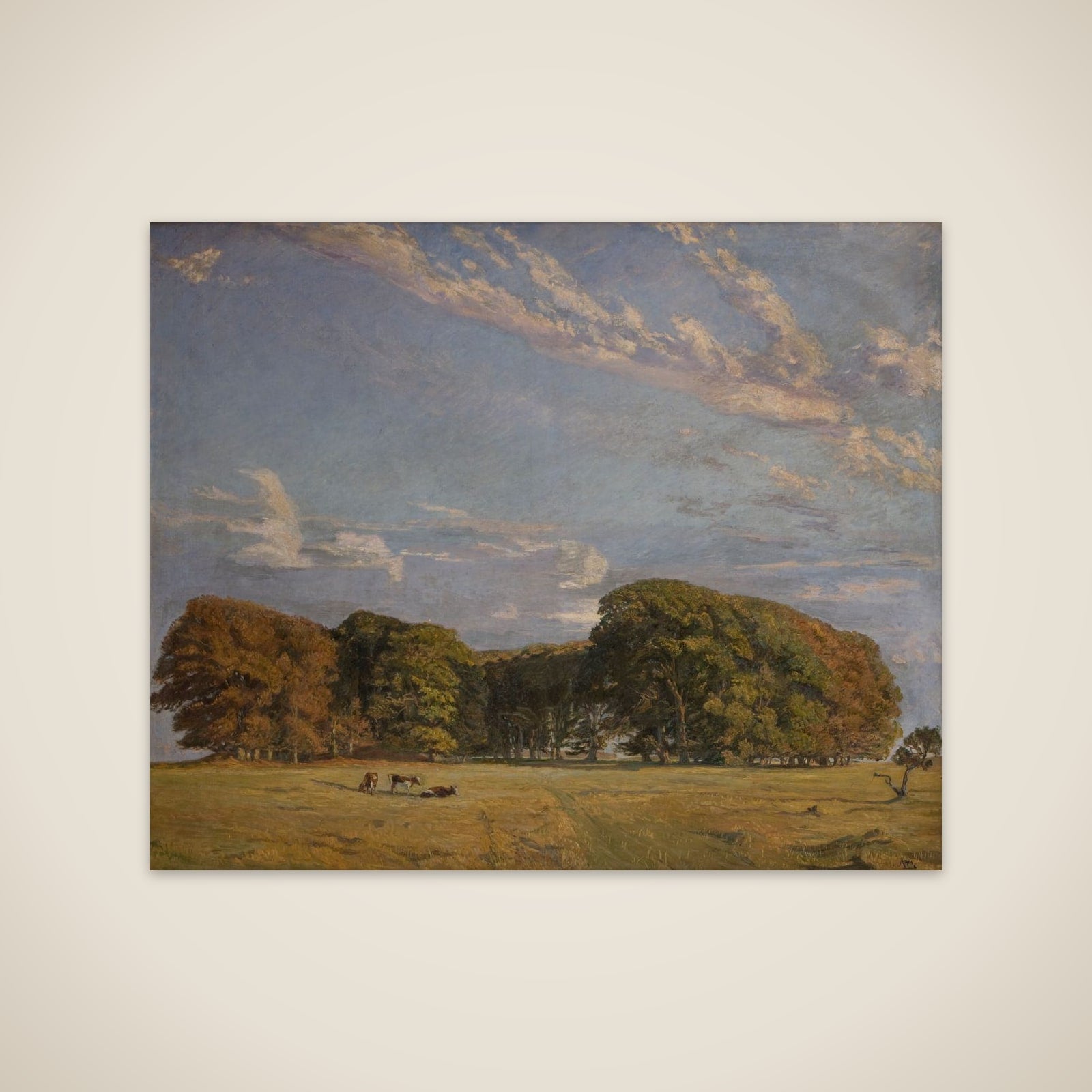 Eremitagesletten unframed print