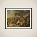 Diana med sine nymfer framed