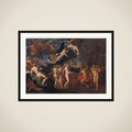 Paris giver Venus æblet framed