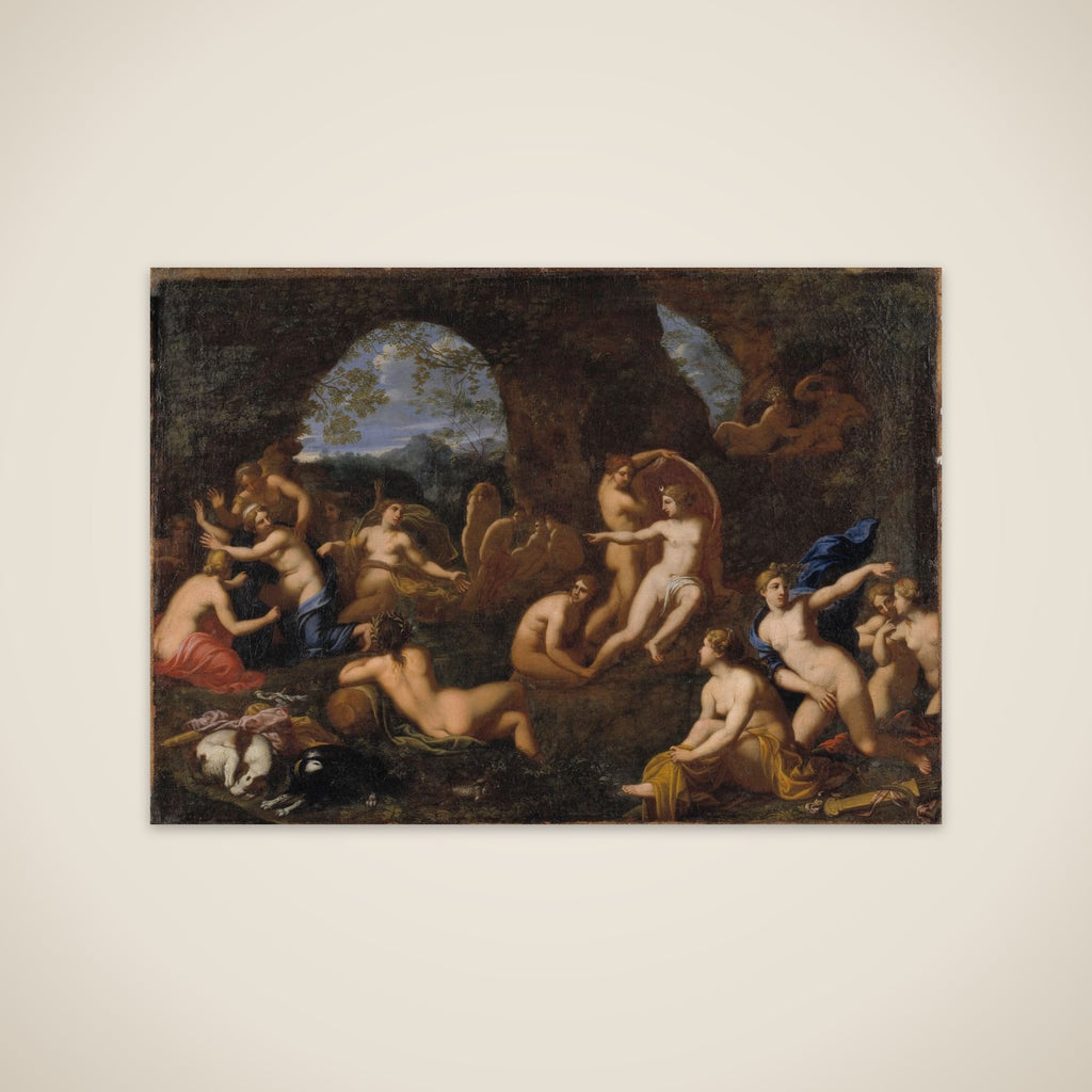 Diana og Kallisto unframed print