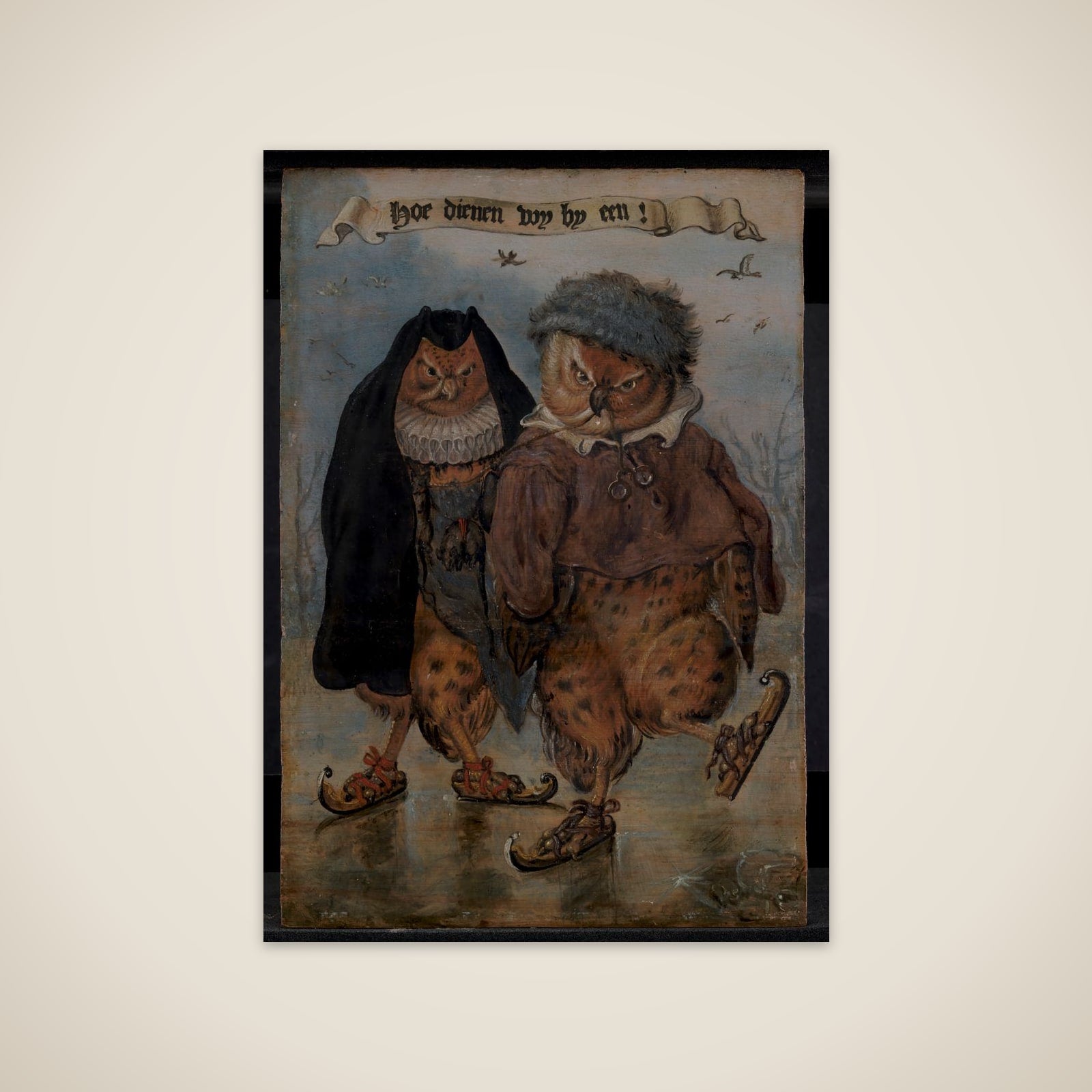 "Hvor vi passer sammen" unframed print