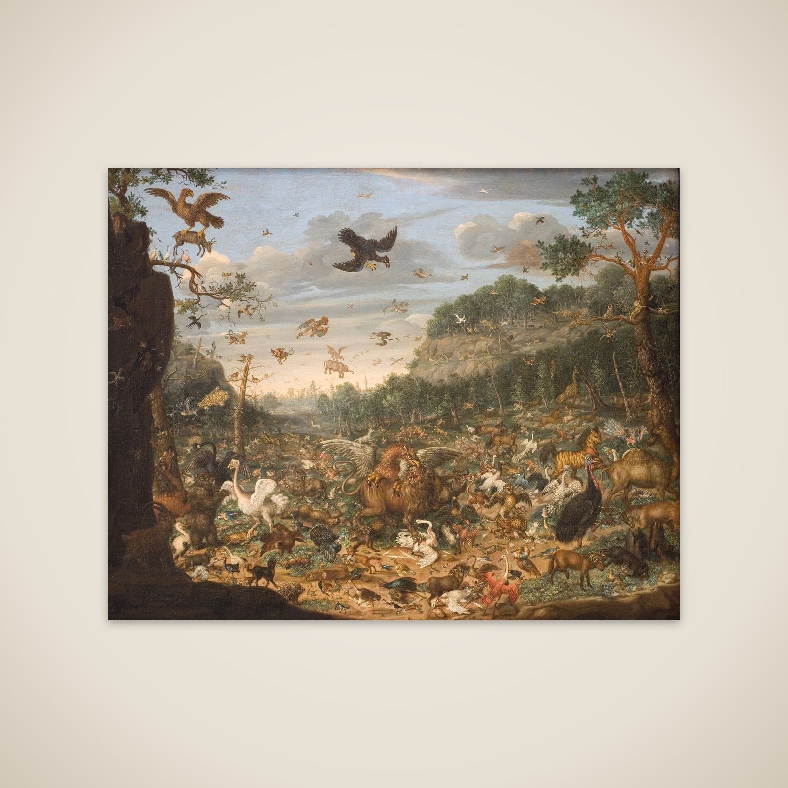 Jorden efter syndefaldet unframed print