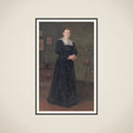 Malerinden Ane Marie Hansen framed