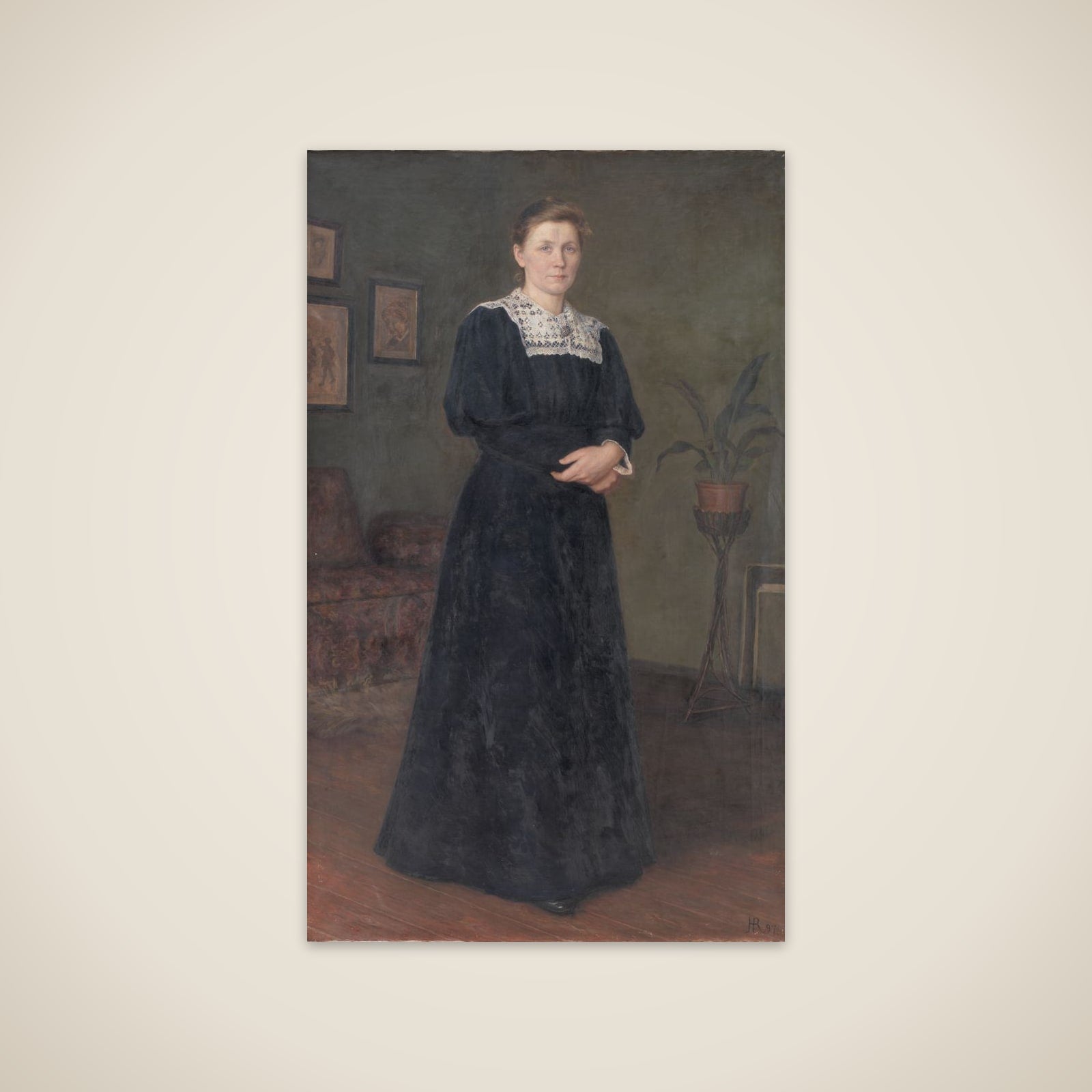 Malerinden Ane Marie Hansen unframed print