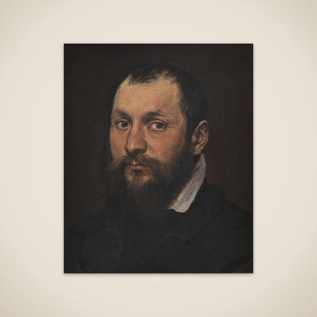 Mandsportræt unframed print