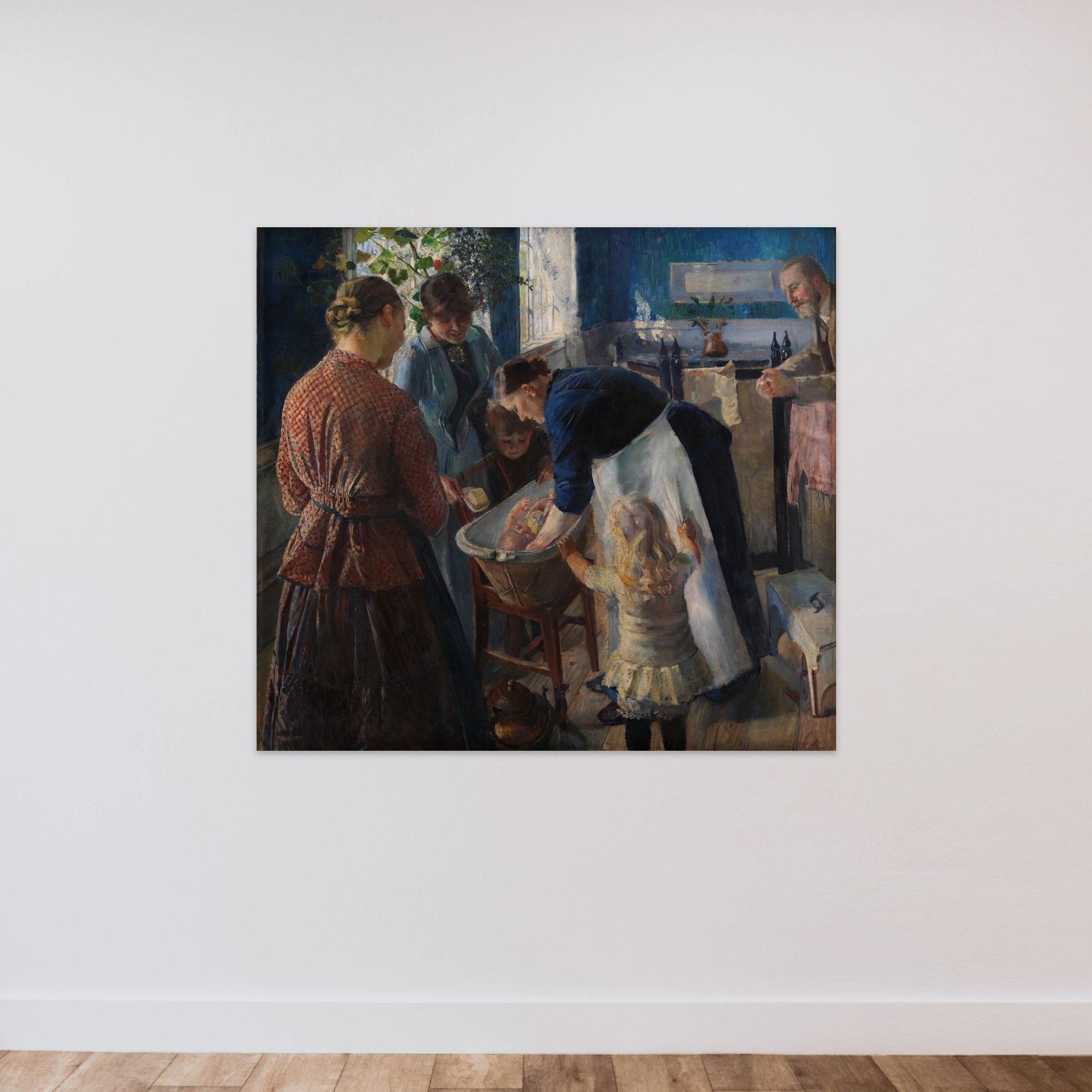 I baljen unframed — shown to scale