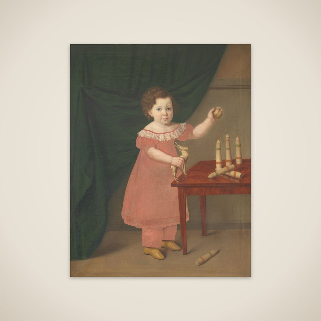 Barneportræt unframed print