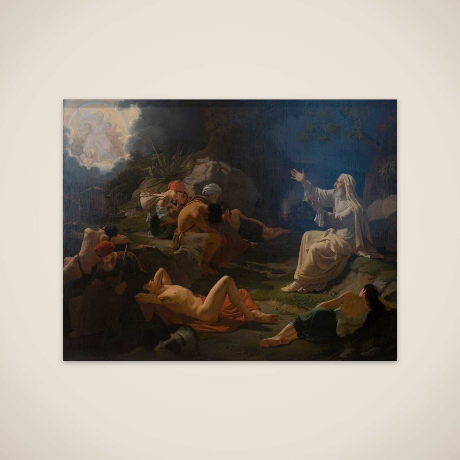 Profeten Ezekiels syn unframed print
