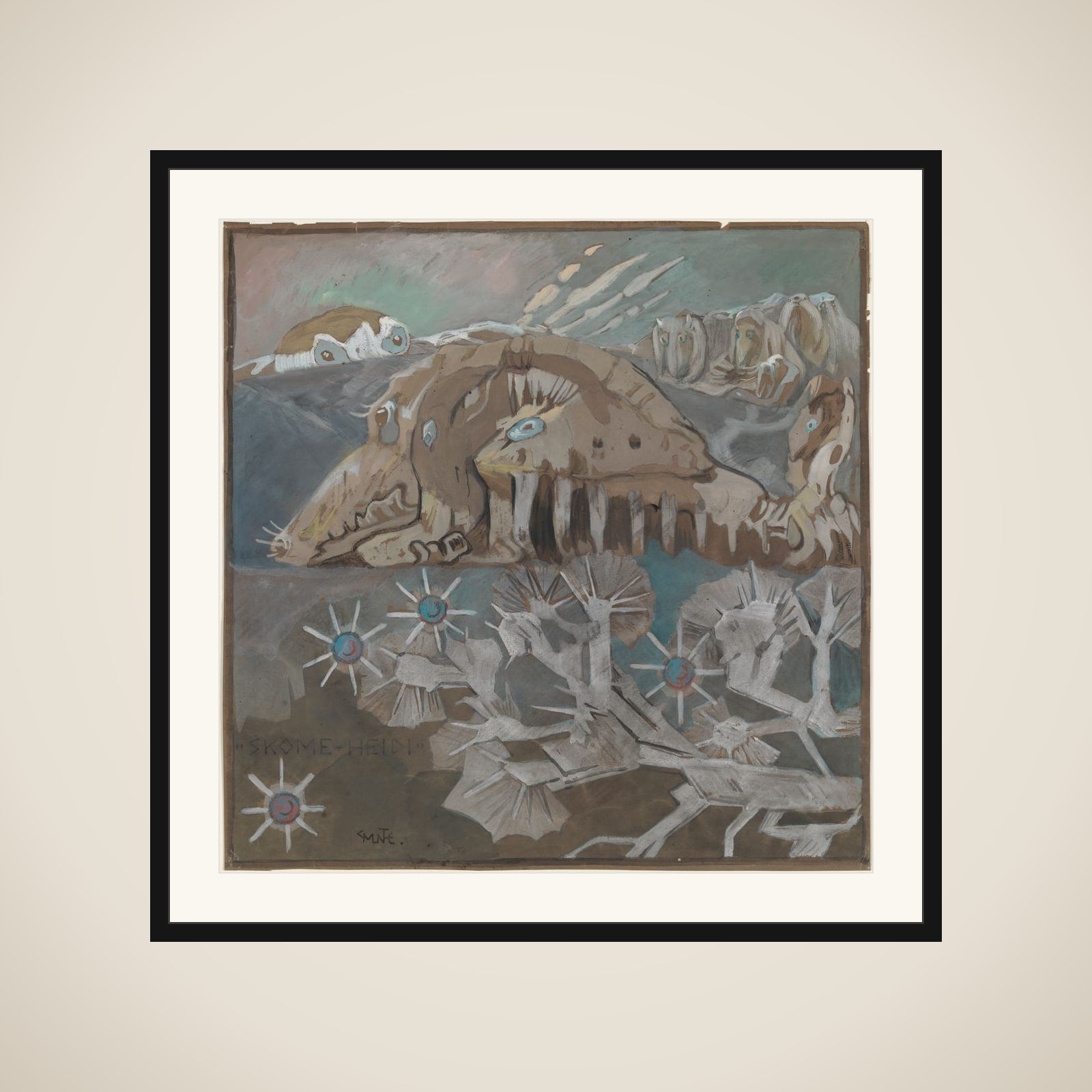 Højfjeld framed