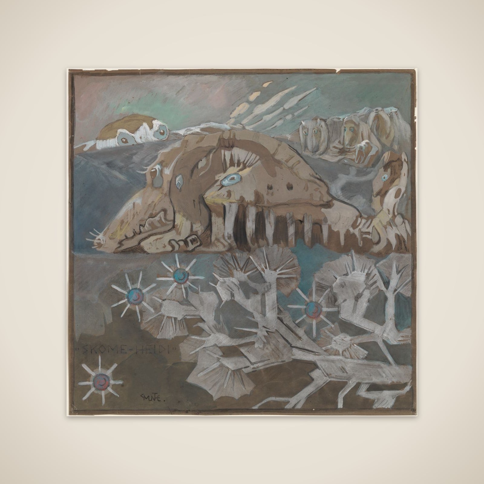 Højfjeld unframed print