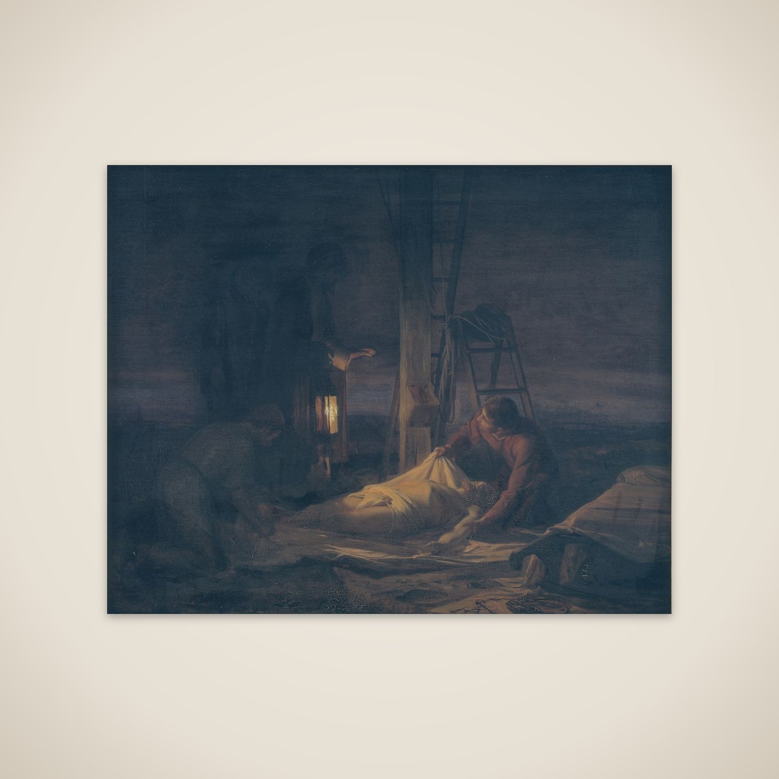 Kristi nedtagelse af korset unframed print