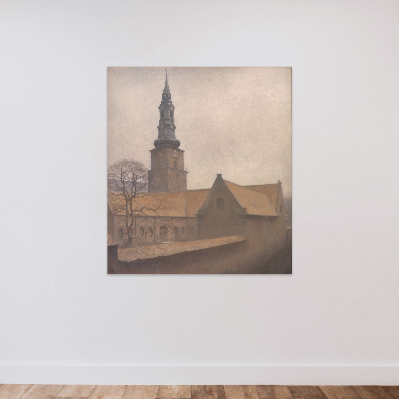 Petri Kirke unframed — shown to scale