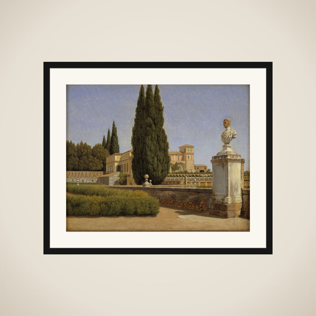 Parti i Villa Albanis have. Rom framed